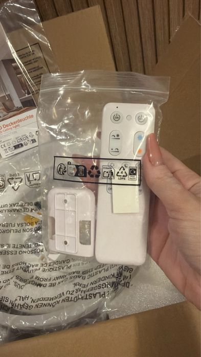 Plafoniera LED 36w / telecomanda