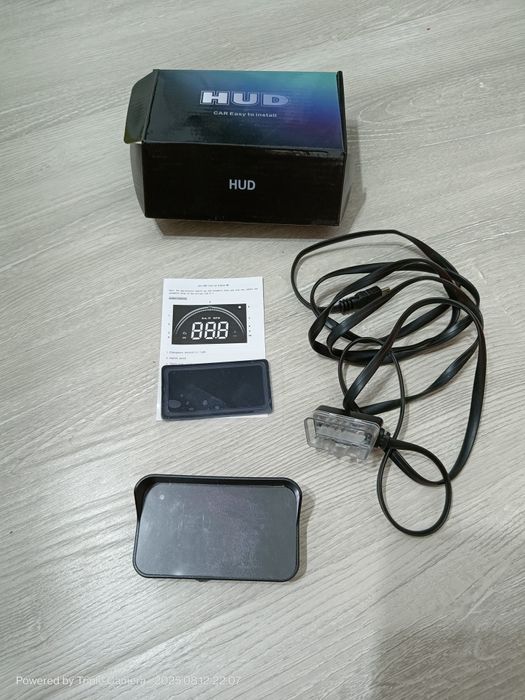 Avtomobilning bosh ekrani, tezlik, suv harorati, HUD M8 displey