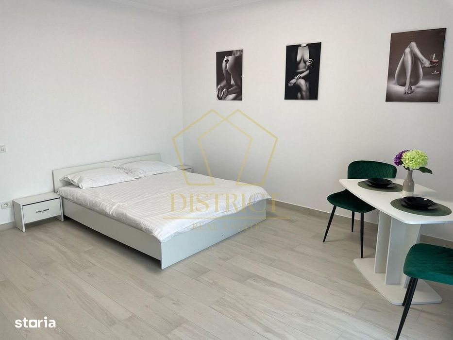 Apartament cu 1 camera mobilat si utilat la parter in Giroc la asfalt.