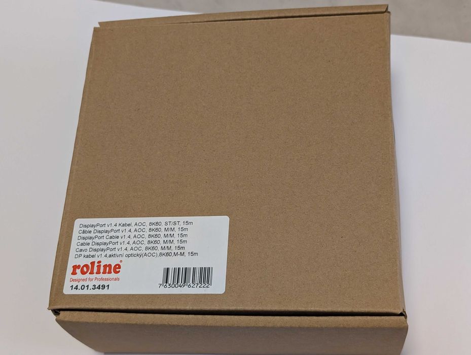 Roline Display Port 1.4 8k AOC 15 metri