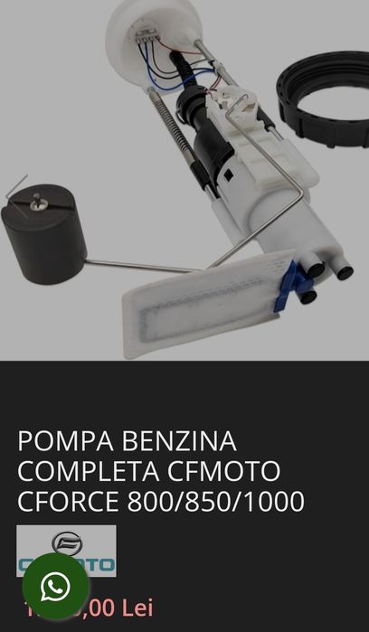 Pompa benzina cf moto 850 xc