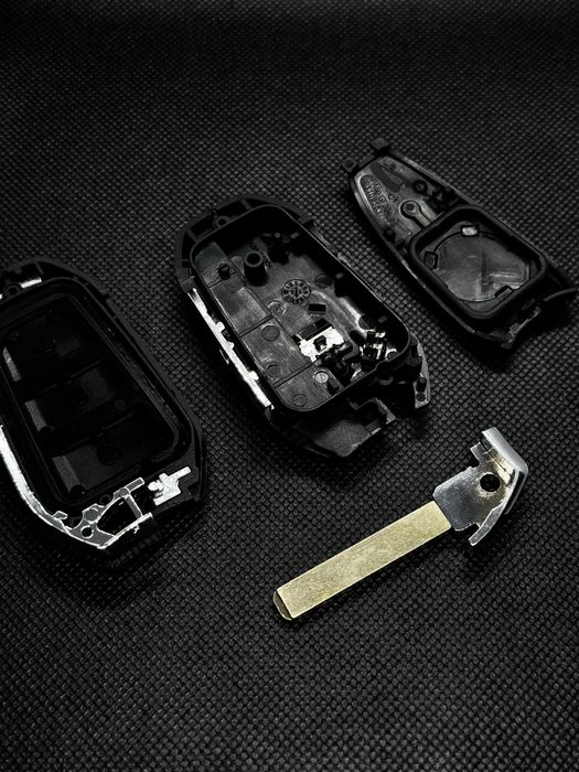 Carcasă cheie Peugeot – model nou, 3 butoane