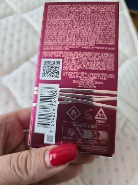 Новият Дамски парфюм Emporio Armani Power of You EDP 30 ml почти нов