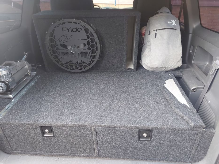 Прадо 120.спальник органайзер.