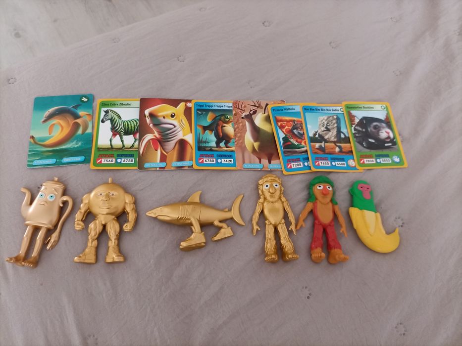 Italian brain rot/tralalero фигурки