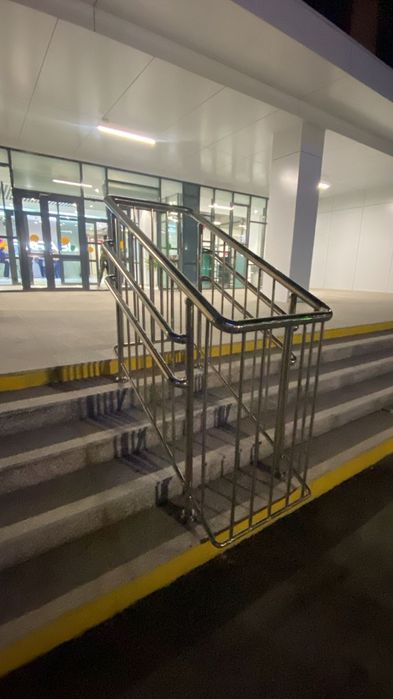 Ограждения  с нержавеющей стали