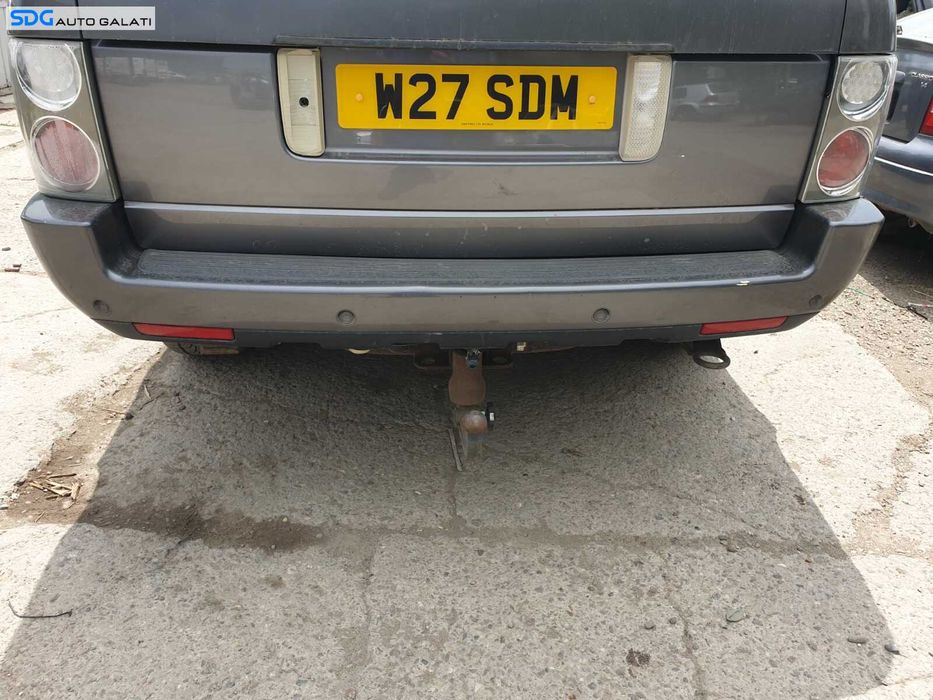 Bara Spoiler Spate cu Locas Senzori Parcare cu Defect Land Rover Range Rover Vogue 2001 - 2009 Culoare 659/LAL Bonatti Grey Metallic [C7010]