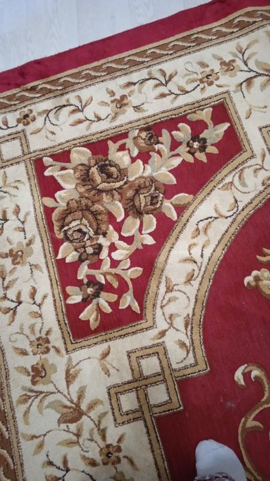 Ковёр на пол(шёлковый) размер 4х6 б/у