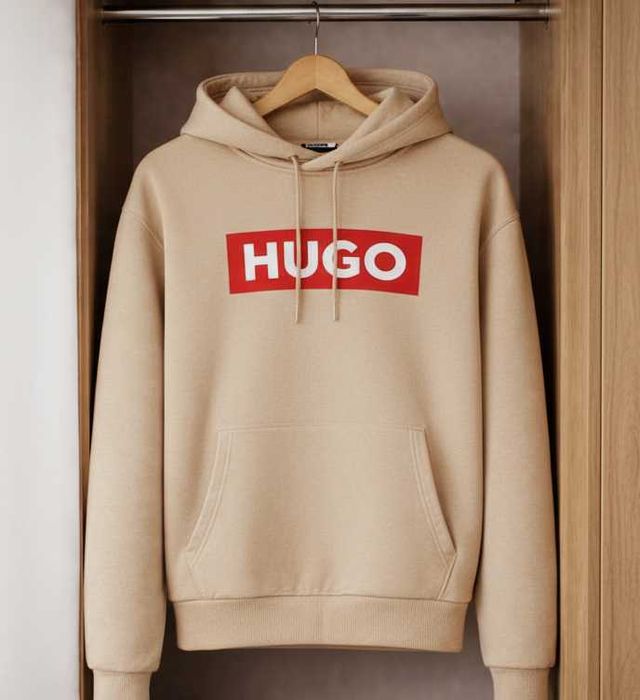 NEW! Hoodie суитчъри с HUGO принт! 6 ЦВЯТА. Или поръчай с ТВОЯ идея!