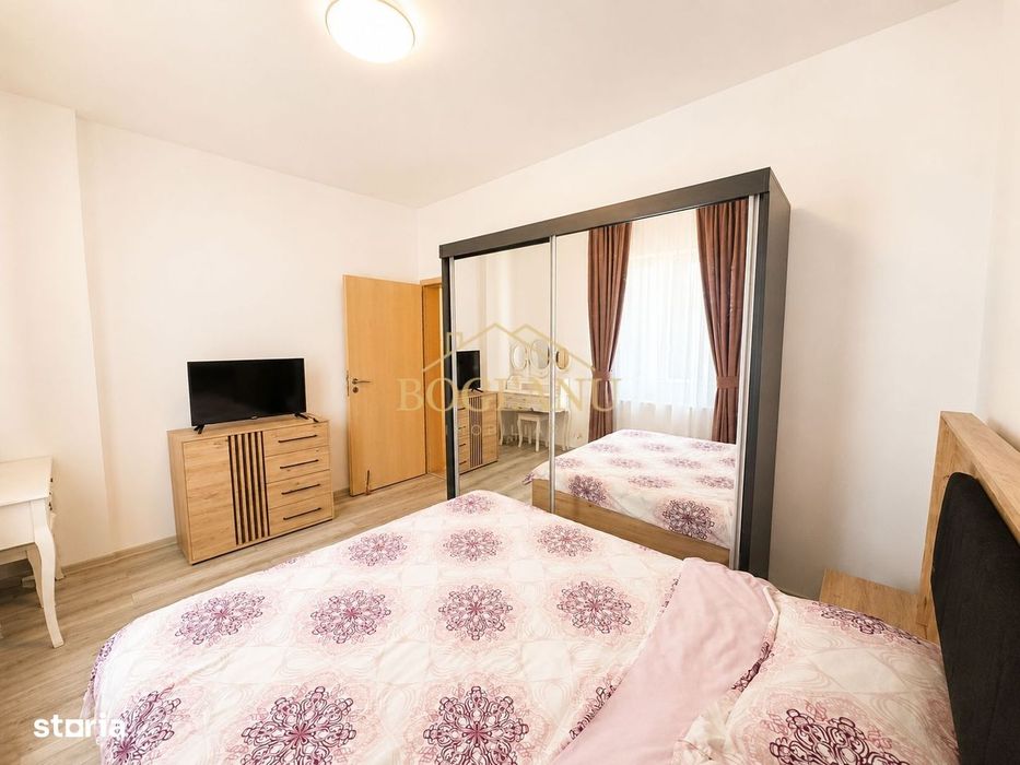BG191-Apartament 2 camere Mobilat-Utilat,Bloc nou,Parcare-Giroc