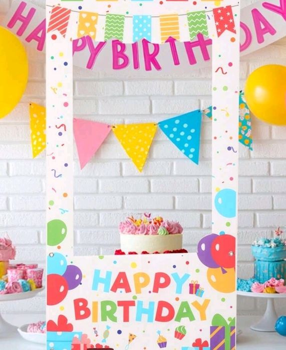 Винил за рамка 'Happy birthday '