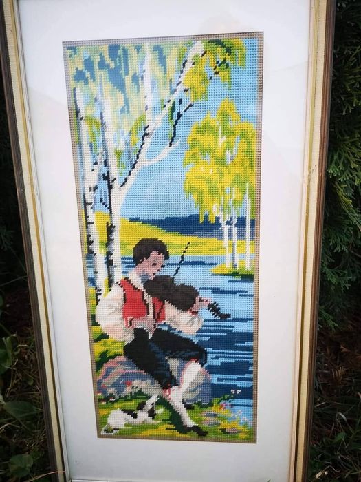 Ръчно изработени,бродирани гоблени, картини