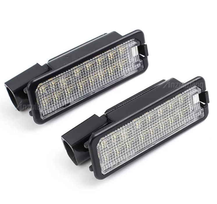 ЛЕД плафони за регистрационния номер за VW и Seat Сеат задния номер