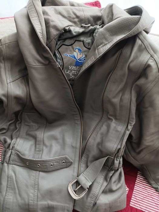 Кожено яке -  телешка кожа