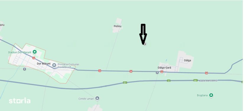 Cota 1/2 teren extravilan. Loc. Dor Marunt, Jud. Calarasi