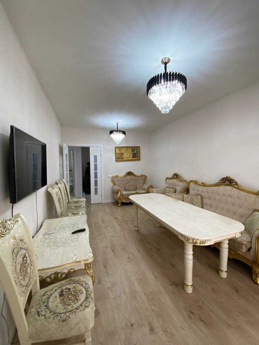 Сдается квартира для семейных 4/3/12 • Адрес: ЖК "Almazar city"