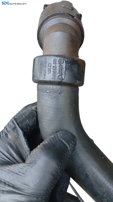 Furtun Conducta Apa Antigel Skoda Superb 1 1.9 TDI 2001 - 2008 Cod 4B0121049S [M8075]