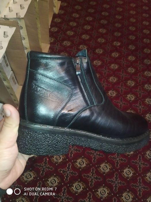 Полусапог мужской из натуральной кожи отличного качества