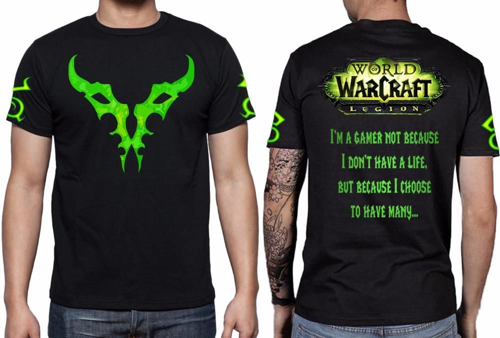 Тениски GTA 5 и WORLD OF WARCRAFT! Или поръчай модел с ТВОЯ идея!