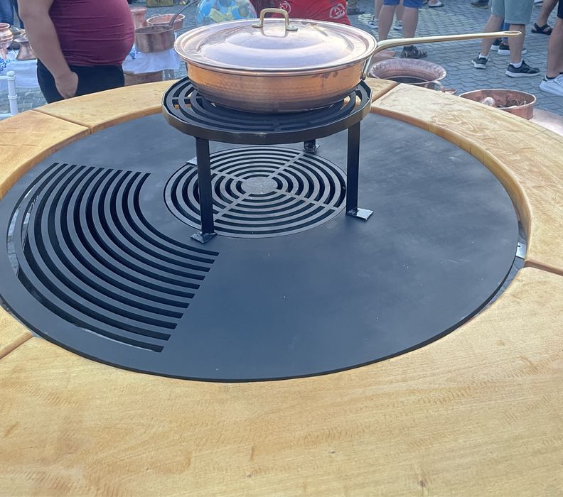 Gratare de gradina plita otel