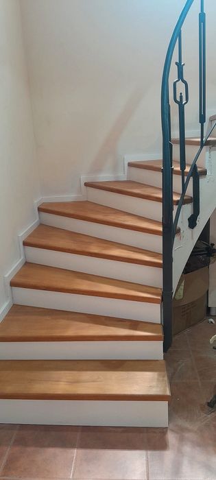 Trepte, contratrepte LEMN MASIV