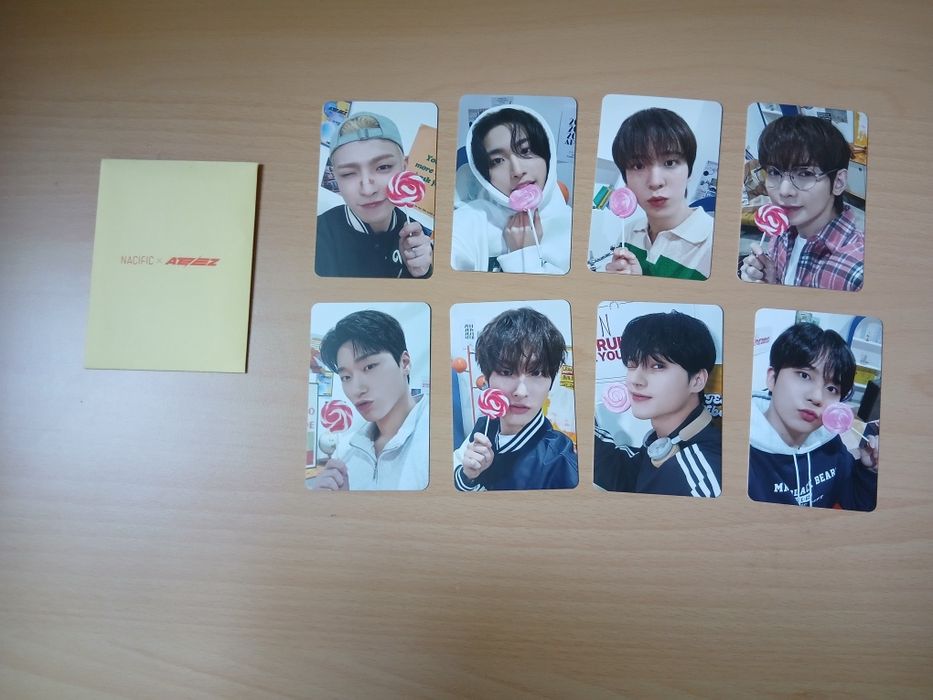 ATEEZ  x Nacific lollipop фотокарти