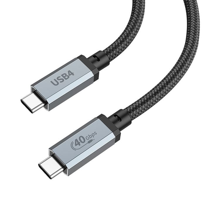 Thunderbolt 4/Кабель Type-C на Type-C “US05” USB4 100W