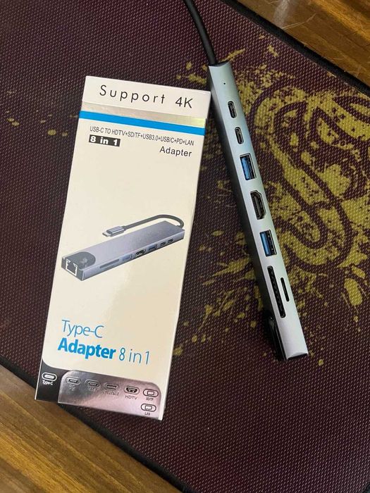 USB-концентратор C 8 в 1