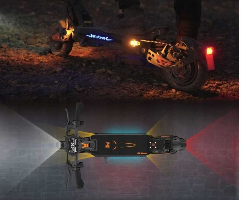 SIGILATA Noua‼️G2 Master Kukirin 2026‼️Dual Motor 2000W 70+ Km/h, Autonomie pana la 60Km, Suspensii Hidraulice