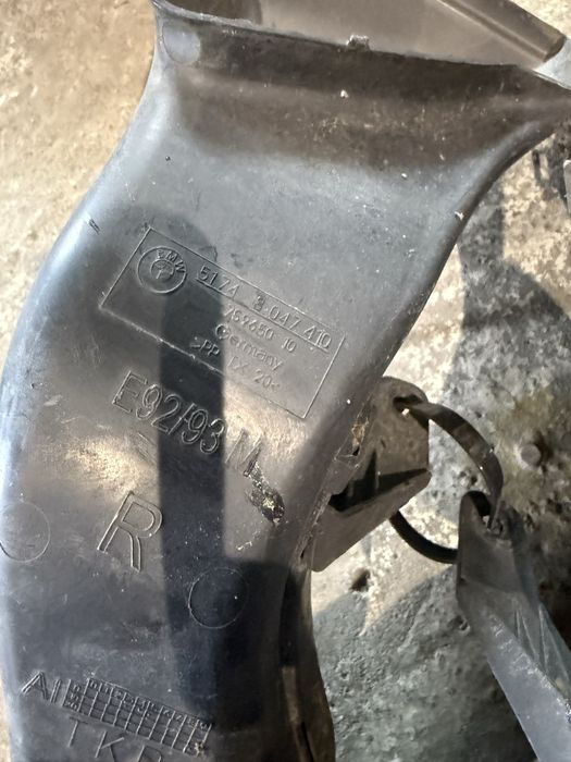 М пакет въздуховоди бмв е92 е93 bmw m paket bmw e92 e93