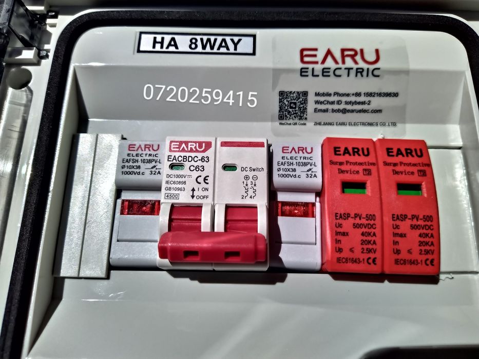 Tablou Protectie Sisteme Fotovoltaice 500V 63A SI 500V 32A!