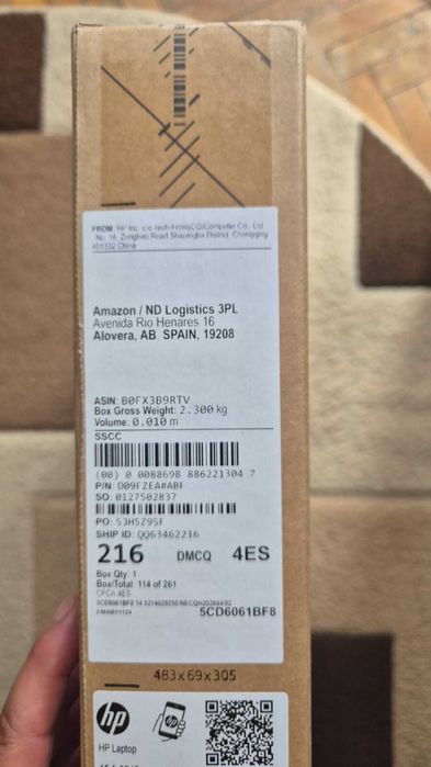 Laptop HP Ryzen 7 7730U, 16GB RAM, SSD NVMe 1TB, Windows 11