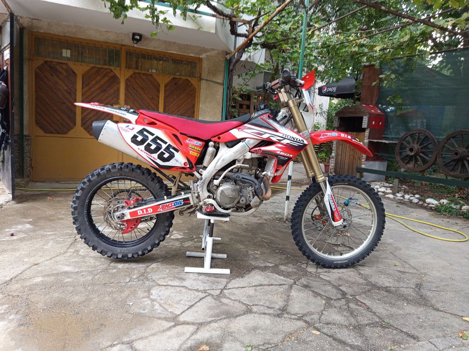 Honda crf 450x стартер и регистрация