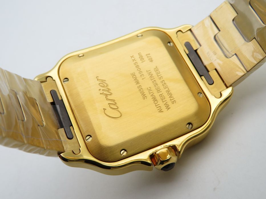 Cartier Santos de Cartier 40mm Two-Tone жълто злато - автоматичен - QC снимки