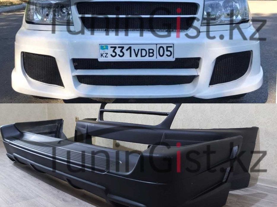 Тюнингованные бампера на Toyota Land Cruiser 100 обвес