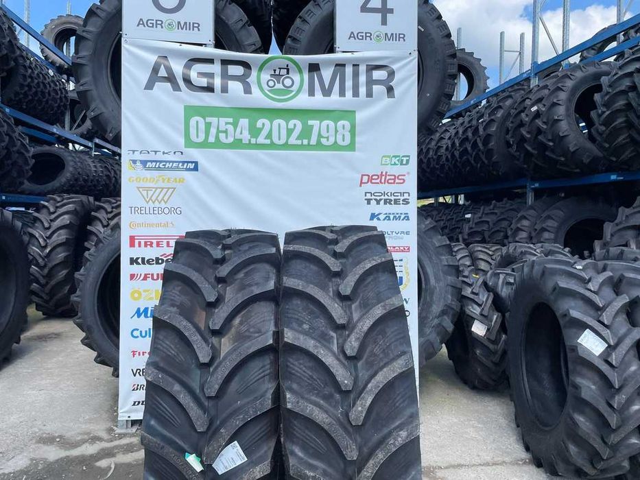 OZKA Anvelope noi agricole de tractor spate 480/70R30 Livrare grauita