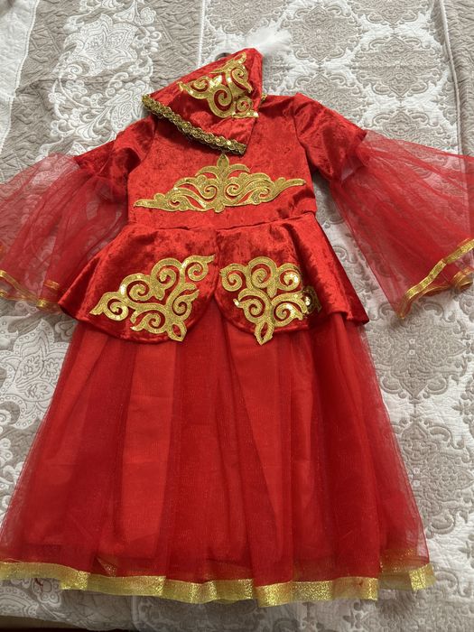 Казахское платье на девочку