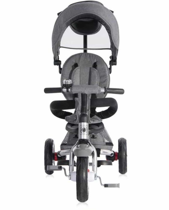 Триколка с въздушни гуми Lorelli - Moovo, Grey Luxe, сива