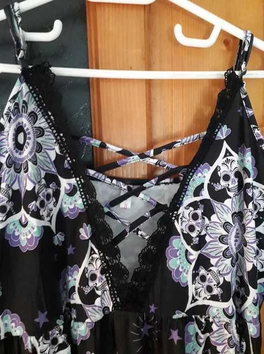 rochie dama imprimeu deosebit