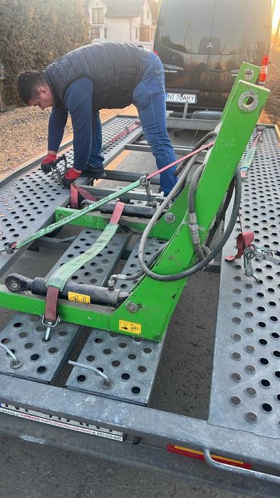 tractor Hurlimann, din Elvetia , 65 CP cu frontal