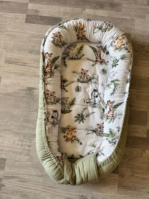 Jukki Savanna Fun Бебешко гнездо Комплект от 6 части Comfort