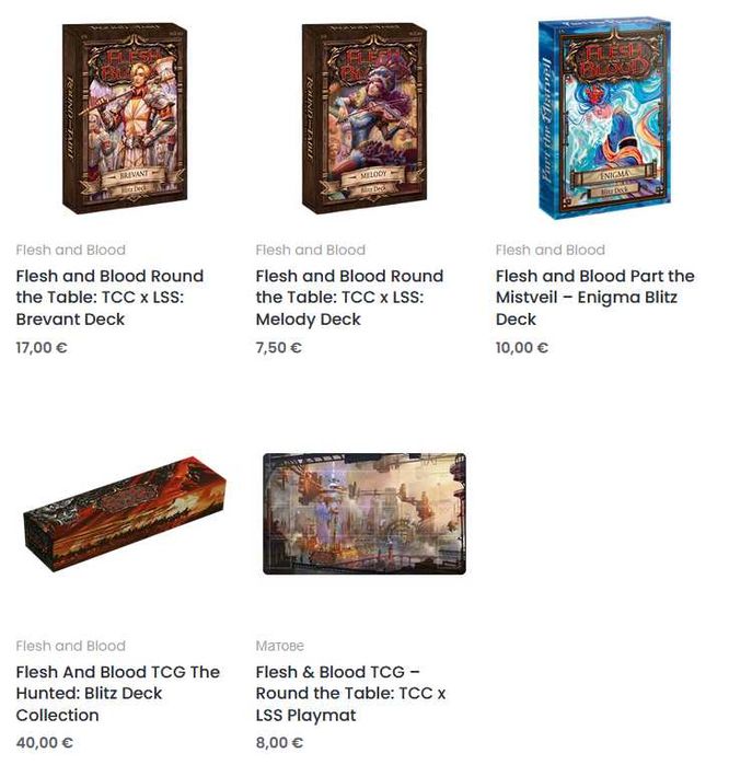 Disney Lorcana, Magic: The Gathering, Pokemon, Star Wars: Unlimited