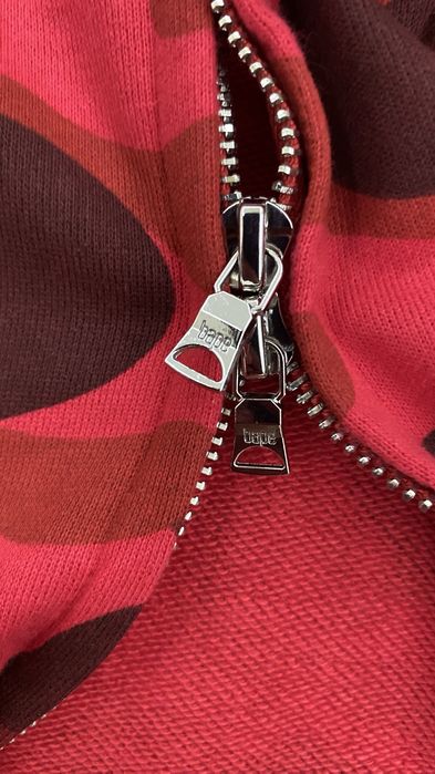 Зипка bape red размер хл