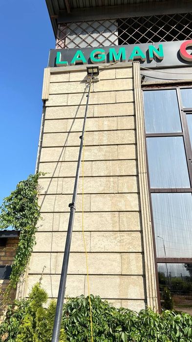 Мойка окон, мойка фасада, мытье окон, чистим и моем окна и фасад