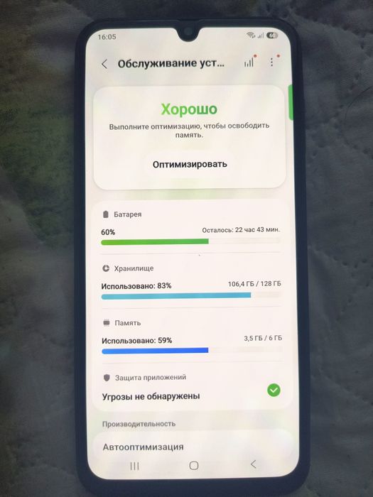 Самсунг А15. 6/128.