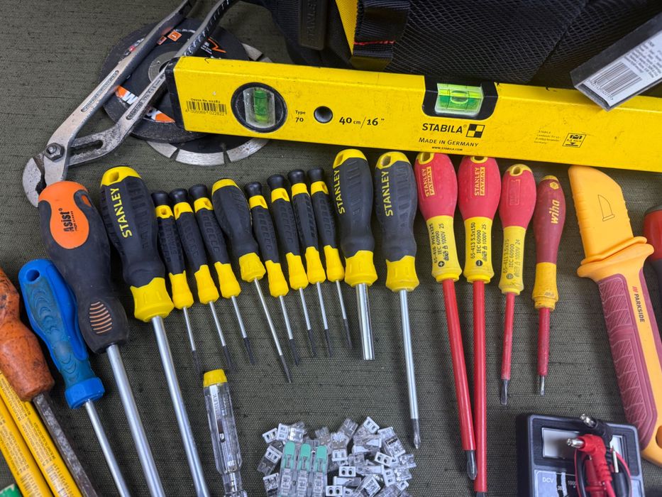 Пълен професионален комплект инструменти + раница Stanley FATMAX