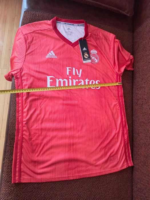 Tricou fotbal adidas fly emirates rosu 10, original
