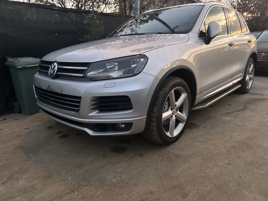 Bară spate completă Volkswagen Touareg 7P 2012