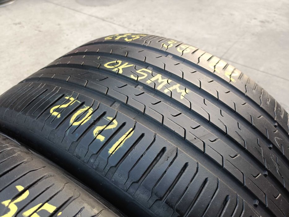 Set 4 anvelope vara 275 35 22 cu 315 30 22 continental ecocontact 6