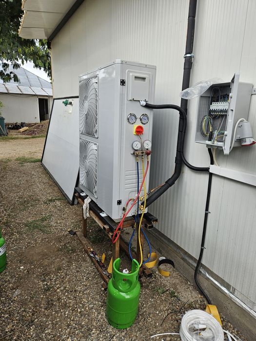 Instalații frigorifice refrigerare 15 - 500 mc.